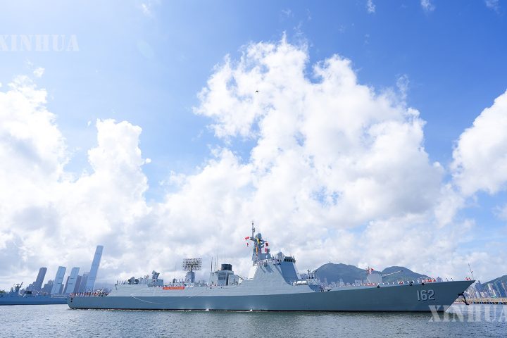 PLA ရေတပ် ရေယာဉ်တပ်ဖွဲ့ ဟောင်ကောင်မှ ထွက်ခွာ