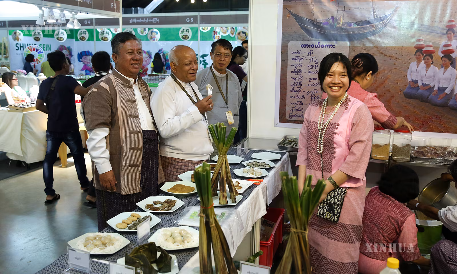 မြန်မာနိုင်ငံ ရန်ကုန်မြို့တွင် ၂၀၂၆ ခုနှစ် ဇူလိုင် ၂၅ ရက်၌ ကျင်းပသည့် Tastes of the Golden Land 2026 ပွဲမြင်ကွင်းများ (ဆင်ဟွာ)