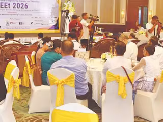 အင်ဂျင်နီယာ၊ သတင်းအချက်အလက်နှင့် ဆက်သွယ်ရေးနည်းပညာနှင့် စီးပွားရေးအသိုက်အဝန်းတို့ ပါဝင်ဆွေးနွေးသည့် iCEEt 2026 ကို မြန်မာနိုင်ငံ ရန်ကုန်မြို့တွင် ကျင်းပ
