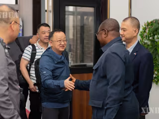 တရုတ်နိုင်ငံ၏ တတိယအသုတ် အီဘိုလာရောဂါ တိုက်ဖျက်ရေး ဆေးဘက်ဆိုင်ရာ ကျွမ်းကျင်ပညာရှင်အဖွဲ့ ကွန်ဂိုနိုင်ငံ (DRC) သို့ ရောက်ရှိ