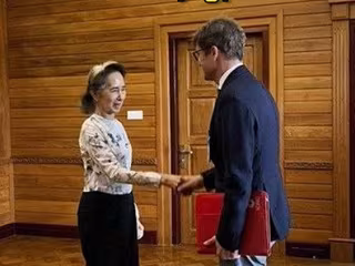 ဒေါ်အောင်ဆန်းစုကြည်နှင့် ICRC မြန်မာနိုင်ငံဆိုင်ရာ ဌာနေကိုယ်စားလှယ် သီးသန့်တွေ့ဆုံ၊ ကျန်းမာရေး အထူးကောင်းမွန်ကြောင်း သတင်းထုတ်ပြန်