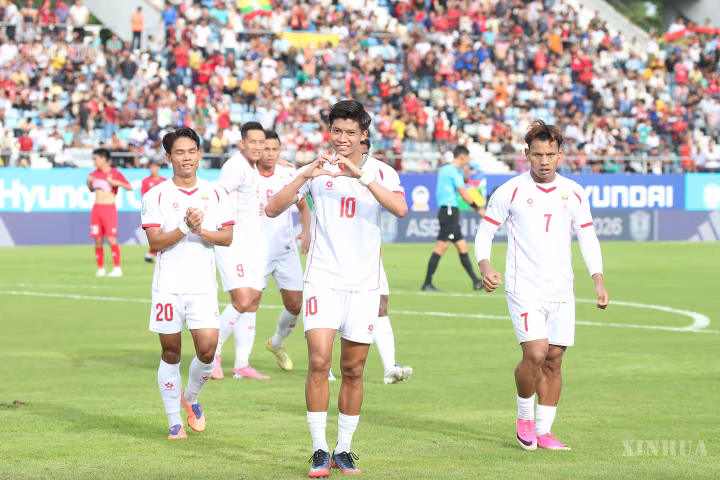 အာဆီယံချန်ပီယံရှစ်ပြိုင်ပွဲ ASEAN Hyundai Cup 2026 တွင် မြန်မာအသင်းက လာအိုအသင်းကို ဂိုးပြတ်အနိုင်ရ