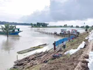 မြန်မာနိုင်ငံ ဧရာဝတီတိုင်းဒေသကြီးအတွင်း ရေကြီးရေလျှံမှုကြောင့် ရေဘေးသင့်သူ ၃၂,၀၀၀ကျော်ထိ ရှိလာ