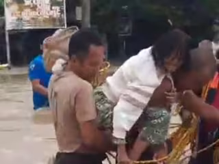 ဧရာဝတီတိုင်းဒေသကြီးအတွင်း ရေကြီးရေလျှံမှုကြောင့် ရေဘေးသင့်သူ ၃၂,၀၀၀ကျော်ထိ ရှိလာ