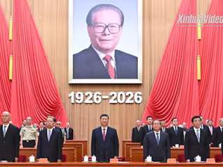 သမ္မတ ရှီကျင့်ဖိန်က ကျန်ဇီမင်း၏ ကျောက်ဆောင်ကျောက်သားကဲ့သို့ ခိုင်မာသော နိုင်ငံရေး ယုံကြည်ချက်ကို သင်ယူရန် တိုက်တွန်း