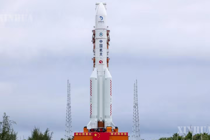 တရုတ်နိုင်ငံက Chang'e-7 လစူးစမ်းလေ့လာရေးယာဉ် လွှတ်တင်ရန် ပြင်ဆင်