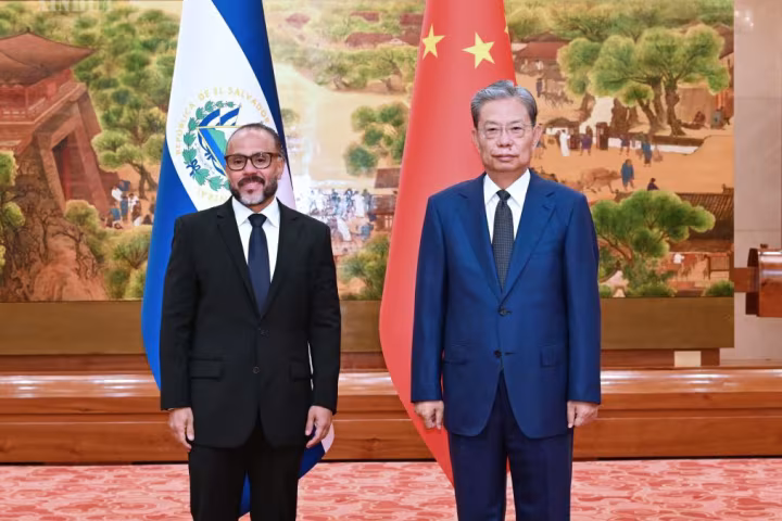 တရုတ်နိုင်ငံ ထိပ်တန်းဥပဒေပြုပုဂ္ဂိုလ်နှင့် အယ်လ်ဆာဗေးဒိုးနိုင်ငံ ဥပဒေပြုလွှတ်တော် ဥက္ကဋ္ဌ တွေ့ဆုံဆွေးနွေး