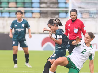 ၂၀၂၆-၂၀၂၇ အာရှအမျိုးသမီး ချန်ပီယံလိဂ် ခြေစစ်ပွဲတွင် ဧရာဝတီအက်ဖ်စီက No Limits FC ကို ဂိုးပြတ်အနိုင်ရ
