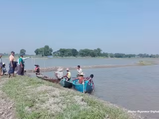 မြန်မာနိုင်ငံ ဧရာဝတီတိုင်းဒေသကြီးအတွင်းရှိ ငါးကန်ပေါင်း ၃၅ ဒသမ ၈၆ ဧကခန့် ရေကြီးရေလျှံမှု ဖြစ်ပွား