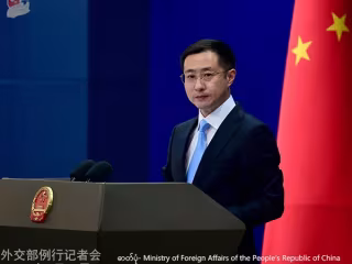တရုတ်-အီရန် ပူးပေါင်းဆောင်ရွက်မှုက အပြည်ပြည်ဆိုင်ရာ ဥပဒေမူဘောင်အတွင်း၌သာ အမြဲမပြတ် ဆောင်ရွက်ခြင်းဖြစ်ကြောင်း တရုတ်နိုင်ငံခြားရေးဝန်ကြီးဌာန ပြောကြား