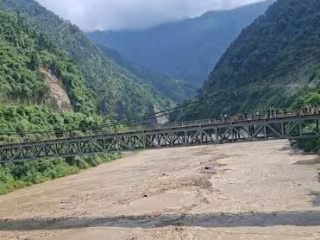 နီပေါနိုင်ငံ Bhote Koshi မြစ် ရေစီးနှုန်းမြင့်တက်လာ၍ ရုတ်တရက် ရေကြီးမှု သတိပေးချက်အသစ် ထုတ်ပြန်