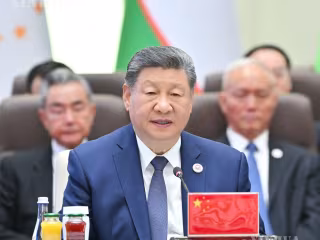 ရှီကျင့်ဖိန် “ရှန်ဟိုင်းပူးပေါင်းဆောင်ရွက်မှုအဖွဲ့ (SCO) +” အစည်းအဝေး တက်ရောက်၍ အရေးကြီးအမှာစကား ပြောကြား