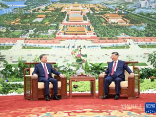 ရှီကျင့်ဖိန်က ဗီယက်နမ် ကွန်မြူနစ်ပါတီ ဗဟိုကော်မတီ အထွေထွေအတွင်းရေးမှူးချုပ်၊ သမ္မတ တိုလမ် ထံသို့ ဗီယက်နမ်ဆိုရှယ်လစ်သမ္မတနိုင်ငံ တည်ထောင်ခြင်း ၈၁ နှစ်မြောက် ဂုဏ်ပြုသဝဏ်လွှာ ပေးပို့
