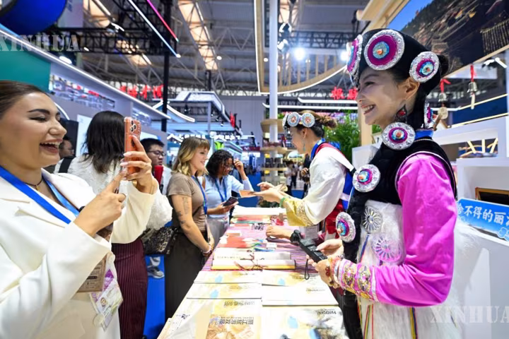 တရုတ်နိုင်ငံ ယဉ်ကျေးမှုနှင့်ခရီးသွားလုပ်ငန်းပြပွဲကို ပြခန်းပေါင်း ၂,၅၀၀ ကျော်ဖြင့် စတင်ဖွင့်လှစ်