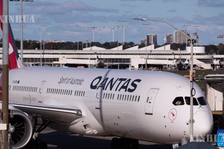 ငှက်နှင့်တိုက်မိပြီးနောက် Qantas လေယာဉ်တစ်စင်း နယူးဇီလန်လေဆိပ်သို့ ပြန်လည်ဆင်းသက်ရ