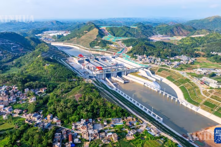 ဖိန်လုတူးမြောင်း တည်ဆောက်မှု စက်တင်ဘာ ၁၆ ရက်တွင် ပြီးစီး၍ ရေကြောင်းသွားလာနိုင်မည်