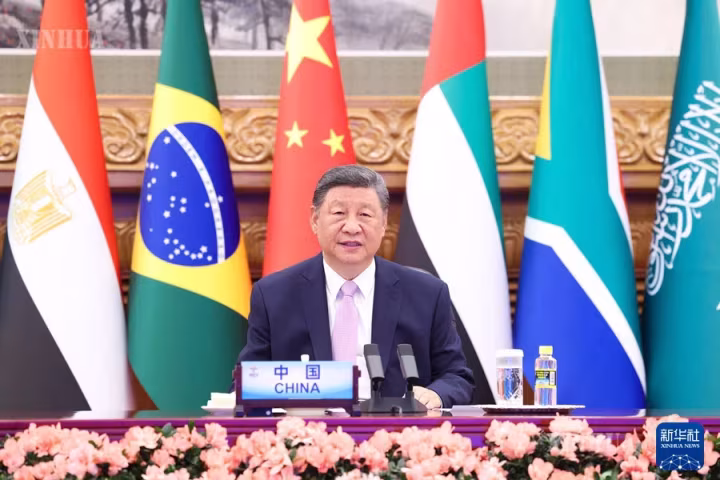 သမ္မတ ရှီကျင့်ဖိန် BRICS နိုင်ငံအကြီးအကဲများ တွေ့ဆုံဆွေးနွေးပွဲ တက်ရောက်မည့် အစီအစဉ်အား တရုတ်နိုင်ငံခြားရေးဝန်ကြီးဌာန မိတ်ဆက်ပြောကြား