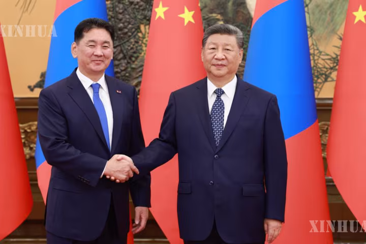 တရုတ်နိုင်ငံနှင့် စွမ်းအင်၊ အခြေခံအဆောက်အအုံဆိုင်ရာ ပူးပေါင်းဆောင်ရွက်မှုများကို တိုးမြှင့်လုပ်ဆောင်မည်ဟု မွန်ဂိုလီးယားသမ္မတ လေးနက်စွာ ကတိပြု