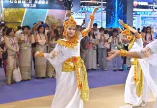 တရုတ်-အာဆီယံ ကုန်စည်ပြပွဲမှ ယဉ်ကျေးမှုအနုပညာ ဖျော်ဖြေတင်ဆက်မှုများ