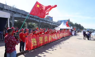 တရုတ်ရေတပ် ၄၈ ကြိမ်မြောက် ရေကြောင်းစောင့်ရှောက်ရေး ရေယာဉ်အုပ်စု တာဝန်များပြီးစီး၍ ချင်းသောင်မြို့သို့ ပြန်လည်ရောက်ရှိ