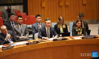 ကိုလံဘီယာနိုင်ငံ၏ ငြိမ်းချမ်းရေးလုပ်ငန်းစဉ်ကို ဆက်လက်တွန်းအားပေးဆောင်ရွက်ရန် တရုတ်နိုင်ငံ တိုက်တွန်း